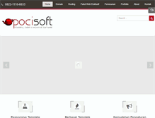 Tablet Screenshot of pocisoft.com